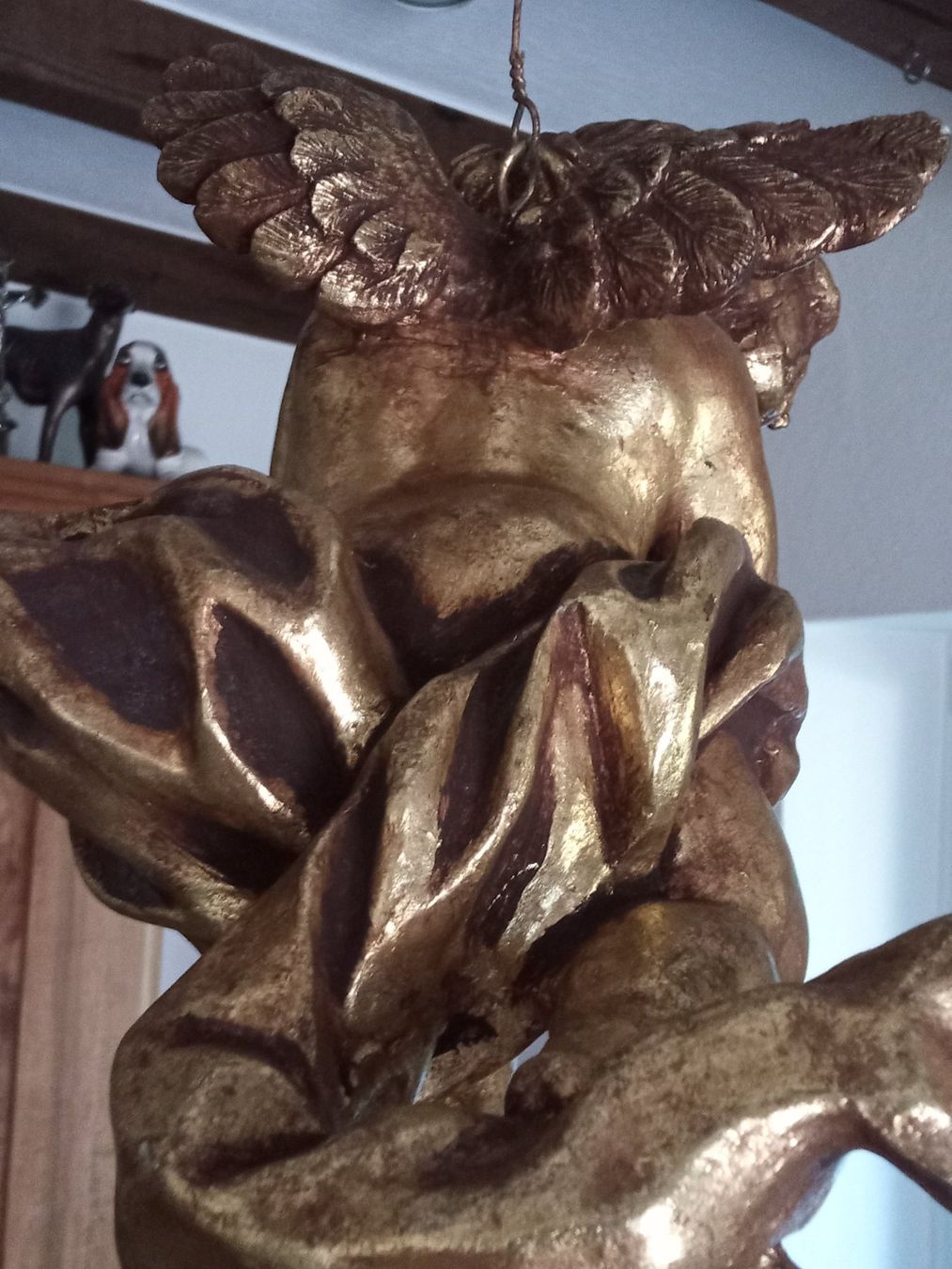 Statuette: Grosser Engel mit Trompete – Usato da Zürich venduto da edi_c2m6 5
