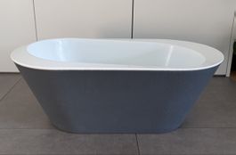 Baby Bathtub with Stand Anthracite White Good Condition