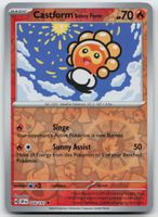 Pokemon Castform Sunny Form Reverse 020/191 SSP EN 2024