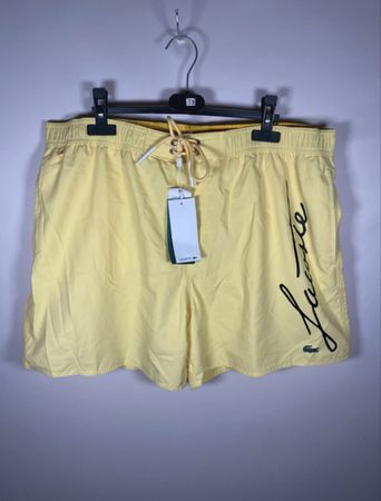 Short de bain Lacoste jaune neuf - taille XL 🐊