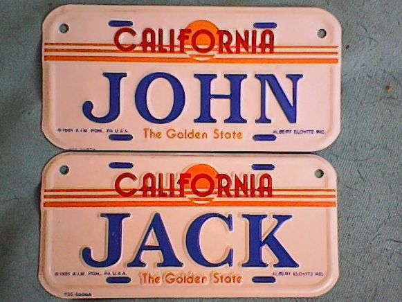 Ecriteaux: California Schild John Jack – D'occasion à Rümlang par Vuvuzella