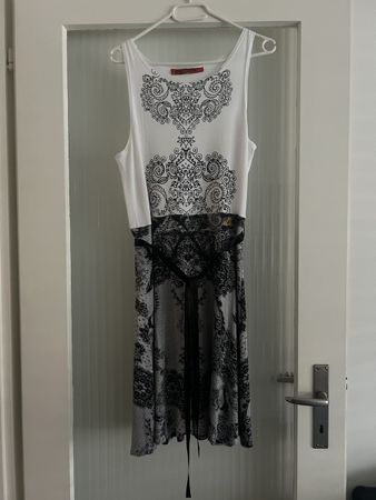 Desigual Kleid, Gr. L, schwarz und weiss