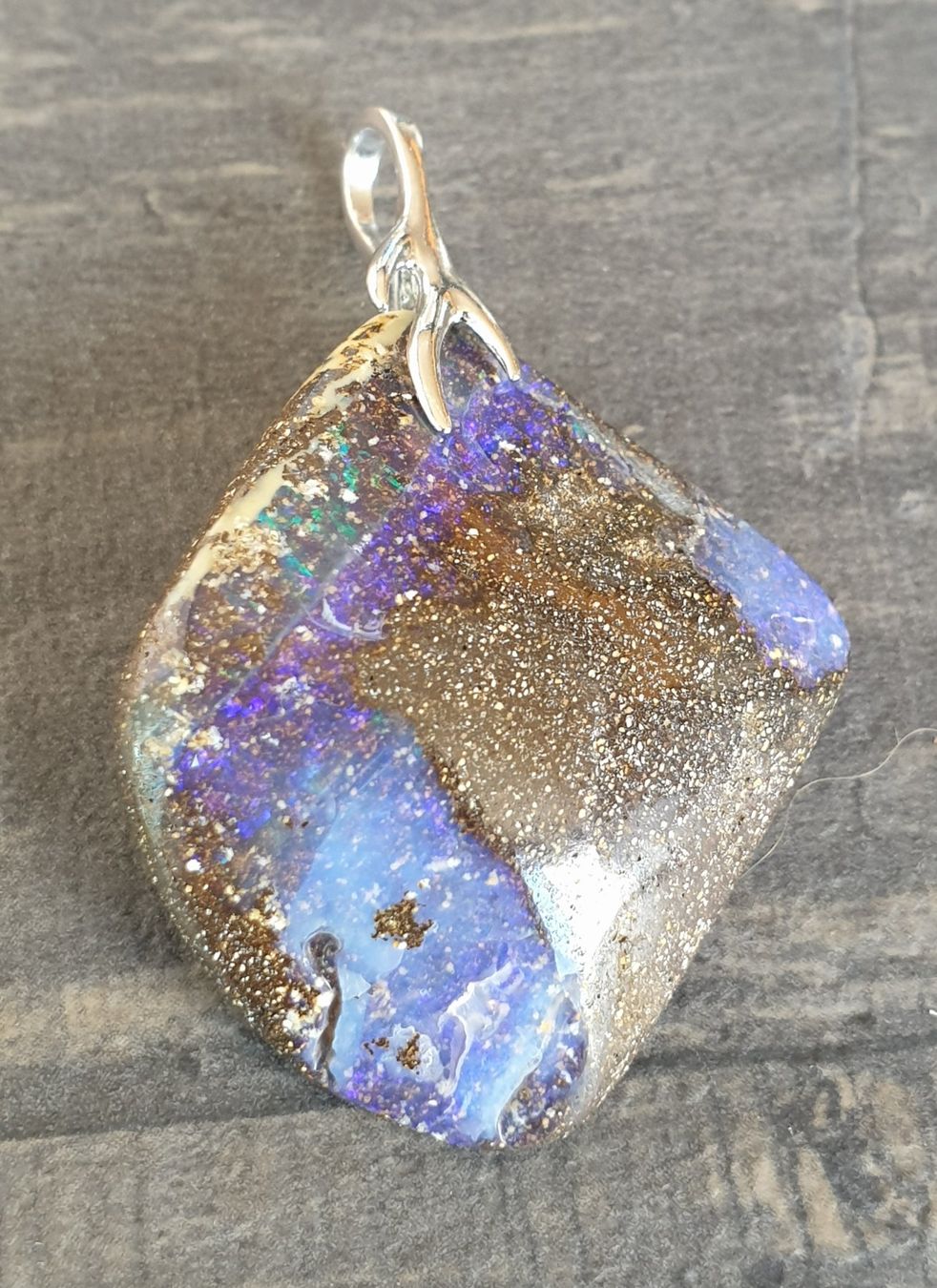 Ciondoli: Anhänger Boulder Opal. – Nuovo (secondo la descrizione) da Niederbüren venduto da Raphael014