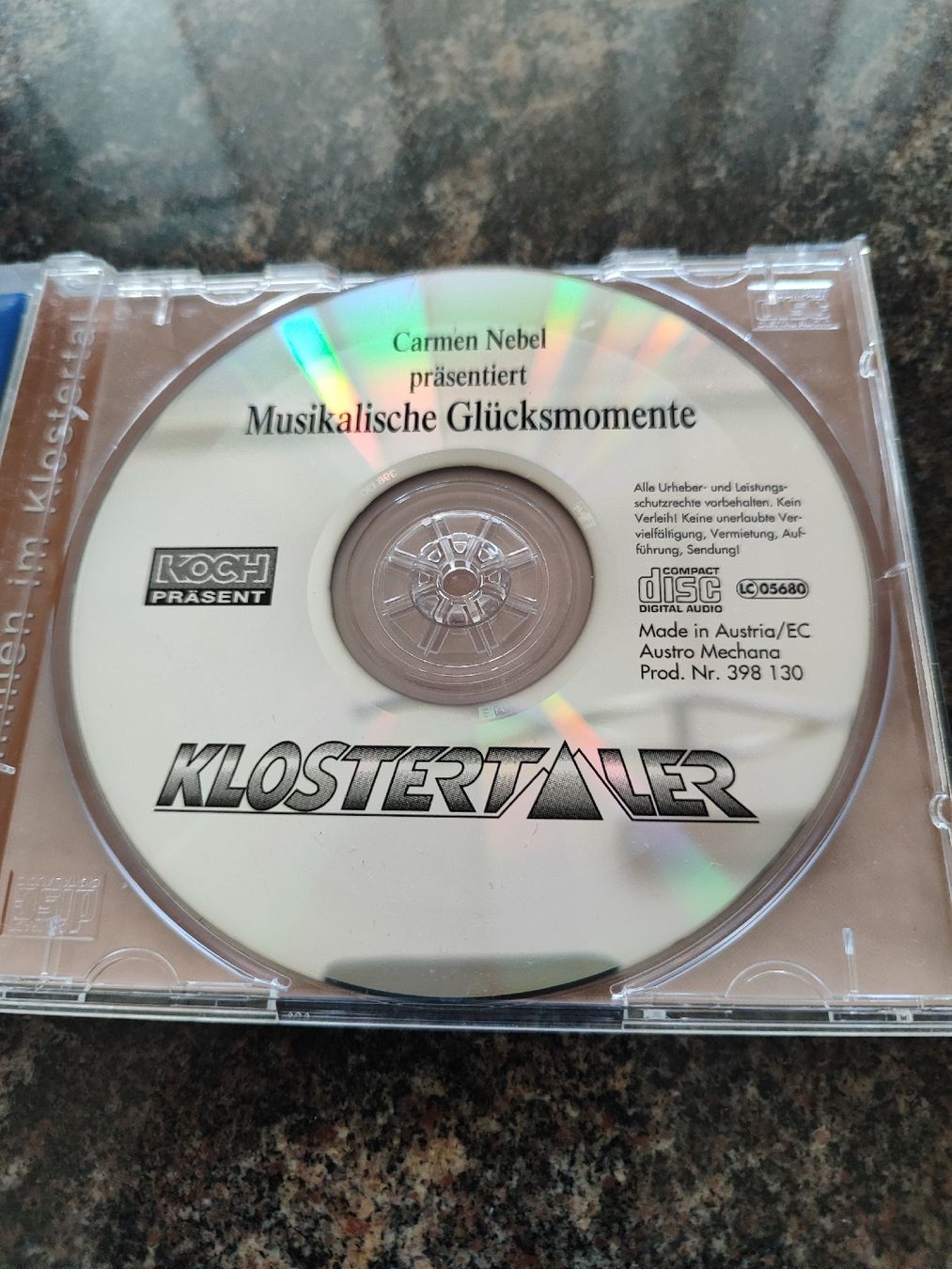 CD: CD Klostertaler – Usato da Madiswil venduto da marmotte63 1