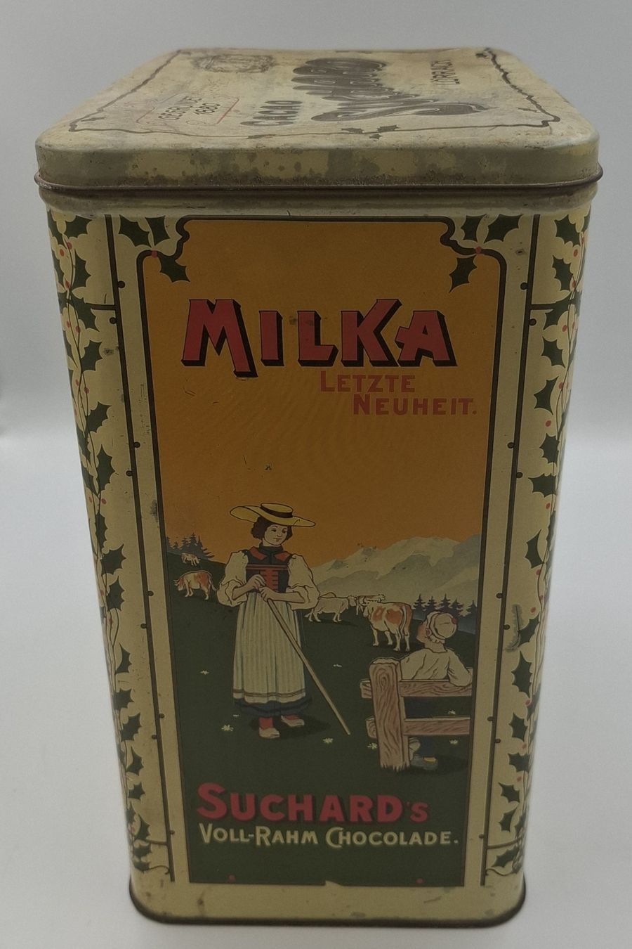 Zuckerdosen: Alte Suchard Cacao Blechdose Milka – Gebraucht aus Allschwil von Fair2010 4