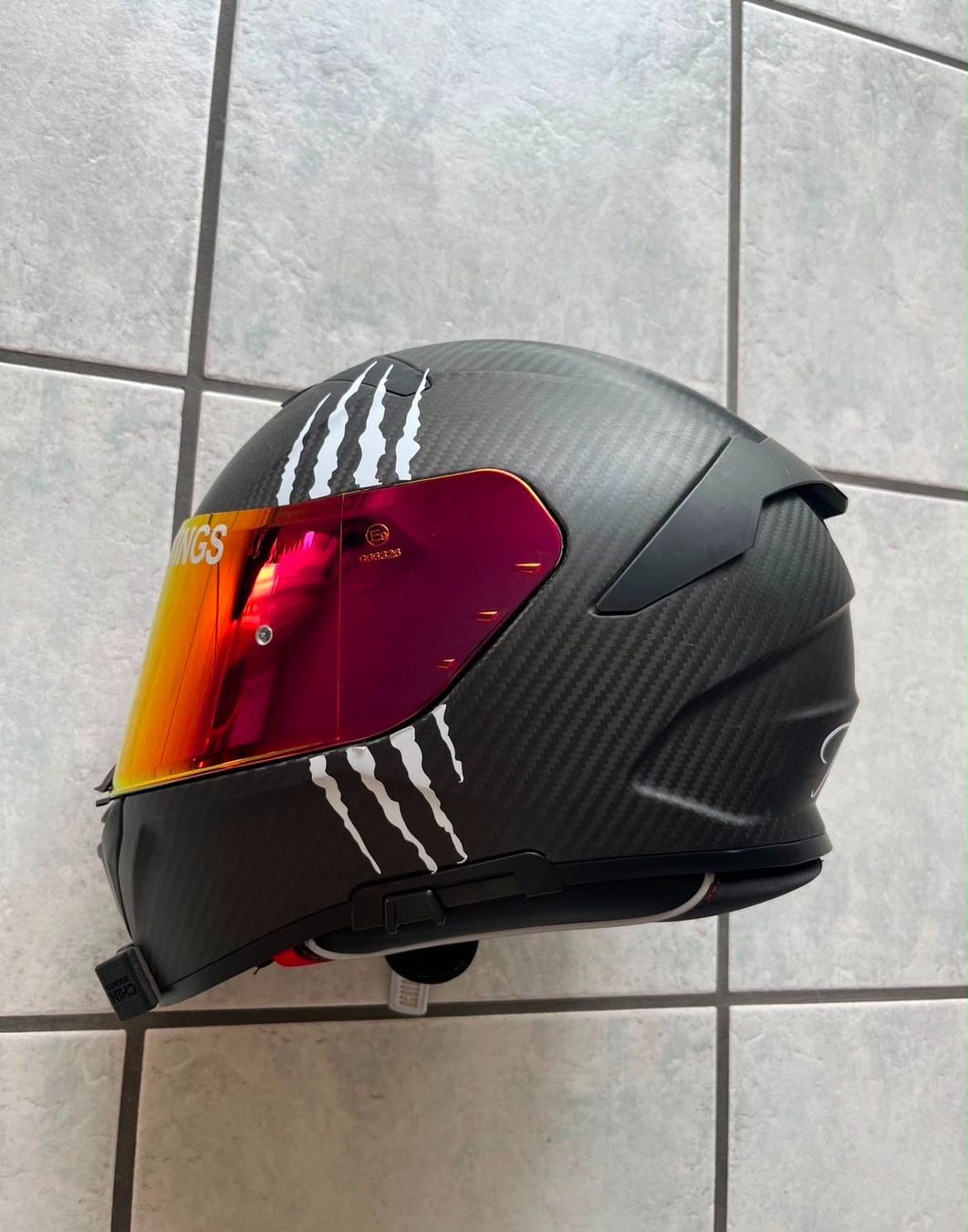 Caschi & visiere: Motorradhelm Premier Devil Matt Carbon – Usato da Berikon venduto da nena27 2