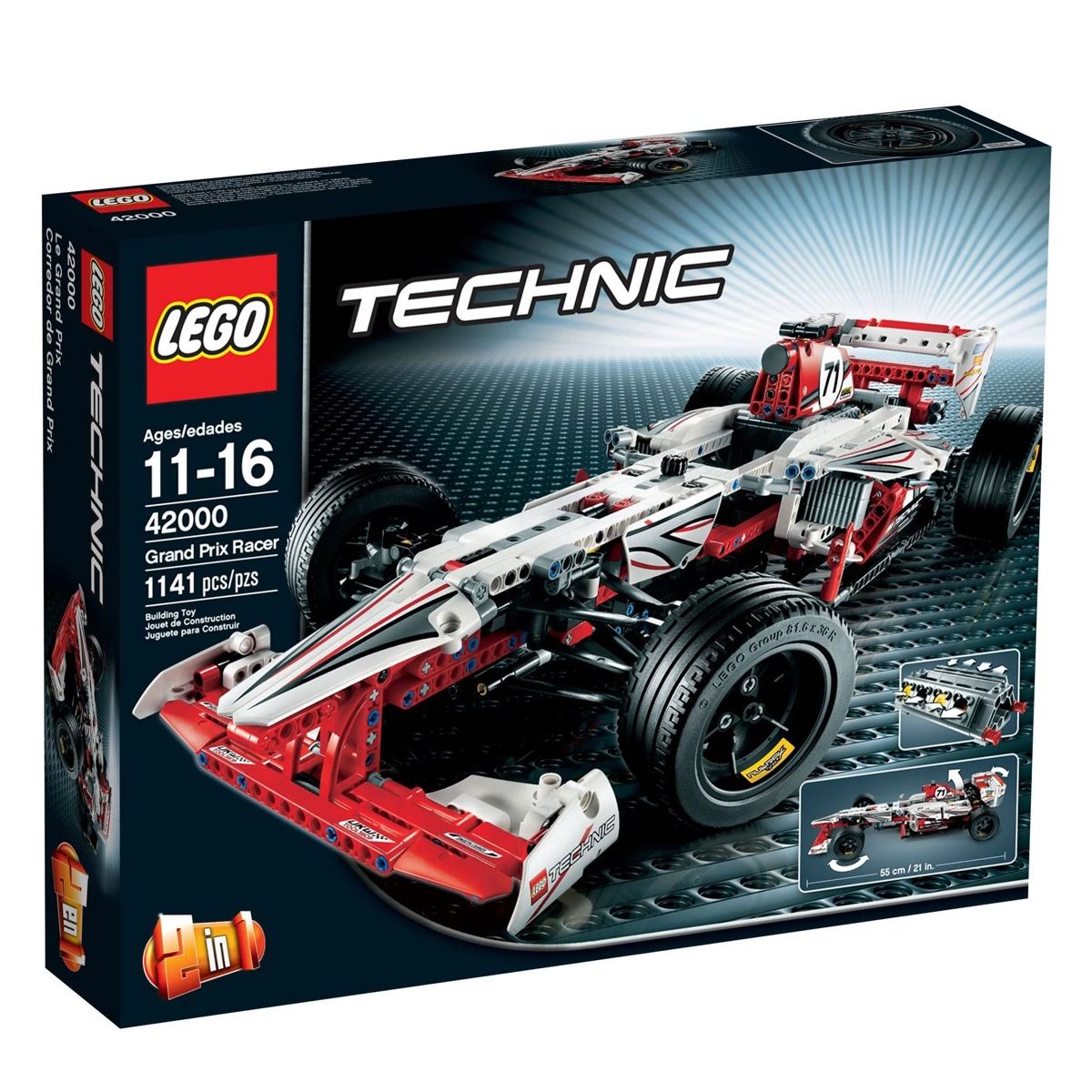 Lego Kit di costruzioni: Lego Technic 42000 Grand Prix Racer – Usato da Rütihof venduto da liv_k2bp 1