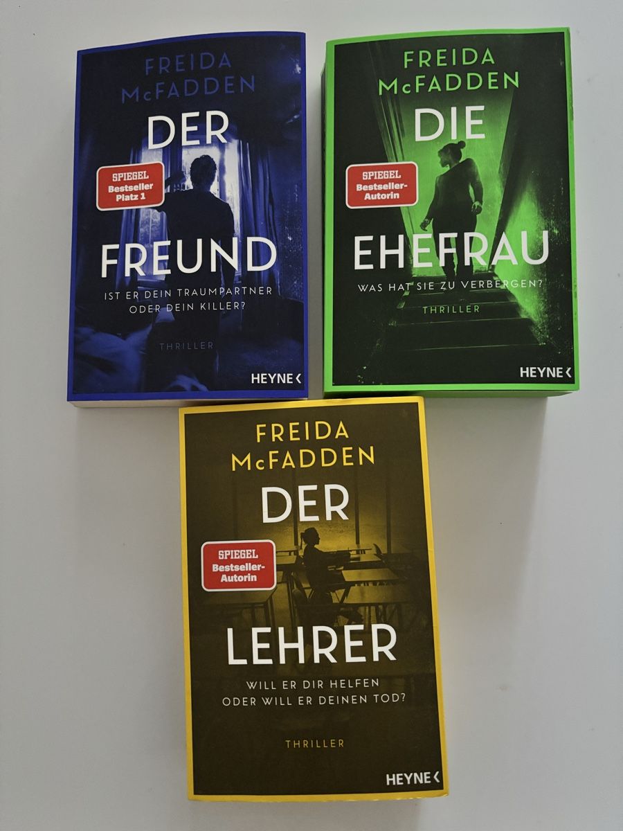 Libri: Gerade im Trend Bücher von Freida McFadden – Nuovo (secondo la descrizione) da Fruthwilen venduto da Joy111