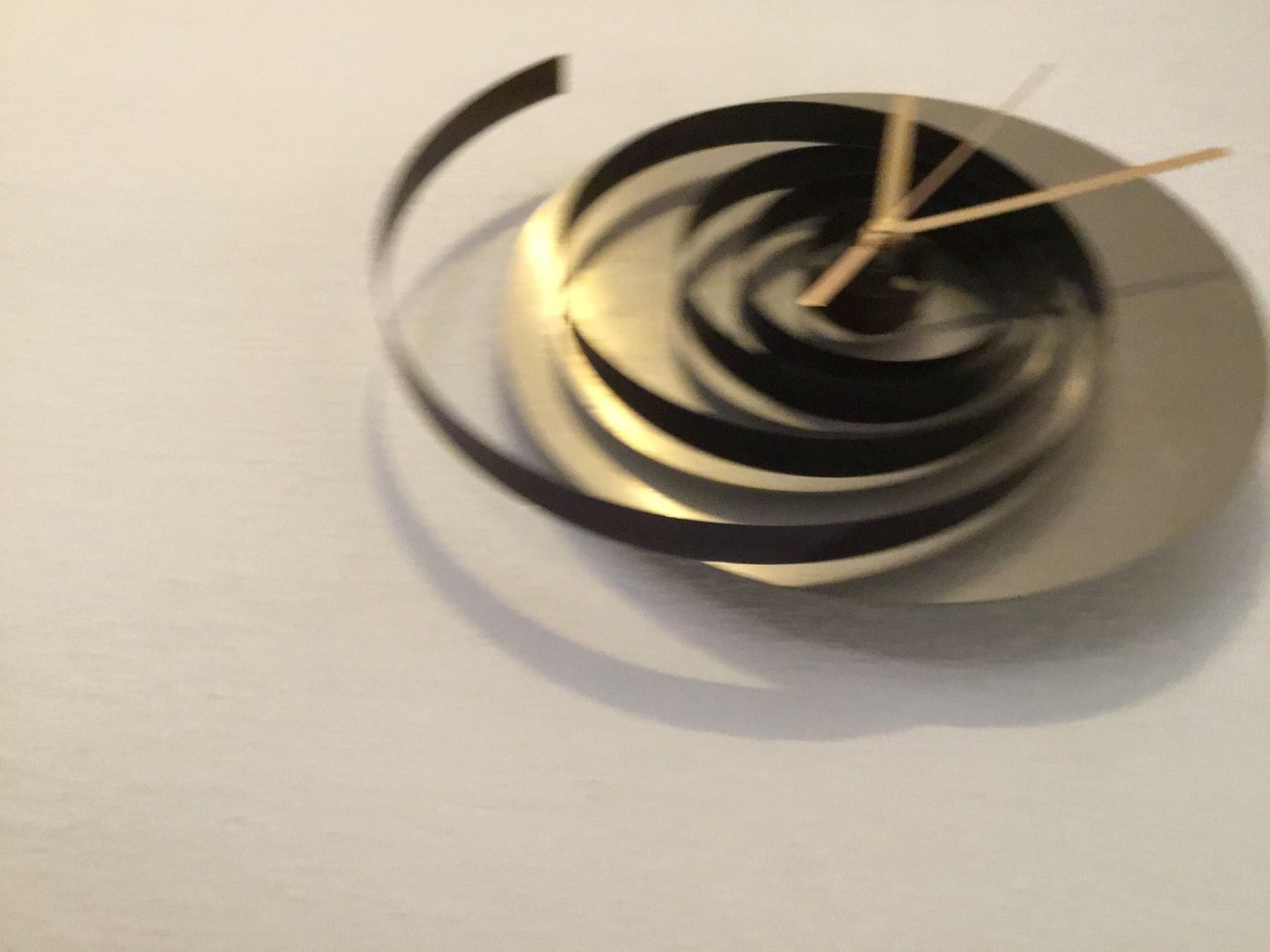 Orologi: Wanduhr aus Chromstahl – Usato da Kreuzlingen venduto da Schuggerman 1