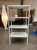 9x Metall-Steckregal weiss 160 x 80 x 45 cm
