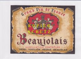 Etikette - Beaujolais /bd