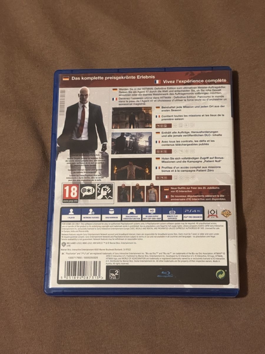 Giochi: HITMAN definitive Edition  – Usato da Sementina venduto da bru_vpp5 3