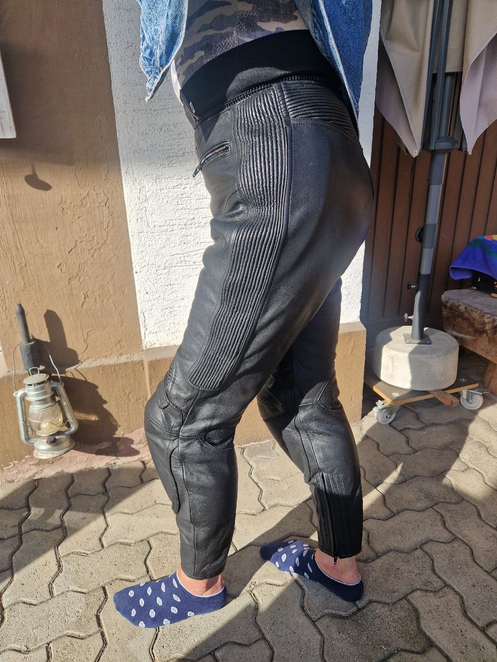 IXS Pantaloni: IXS Motorrad Lederhose Damem – Usato da Rheinfelden venduto da Fairness020