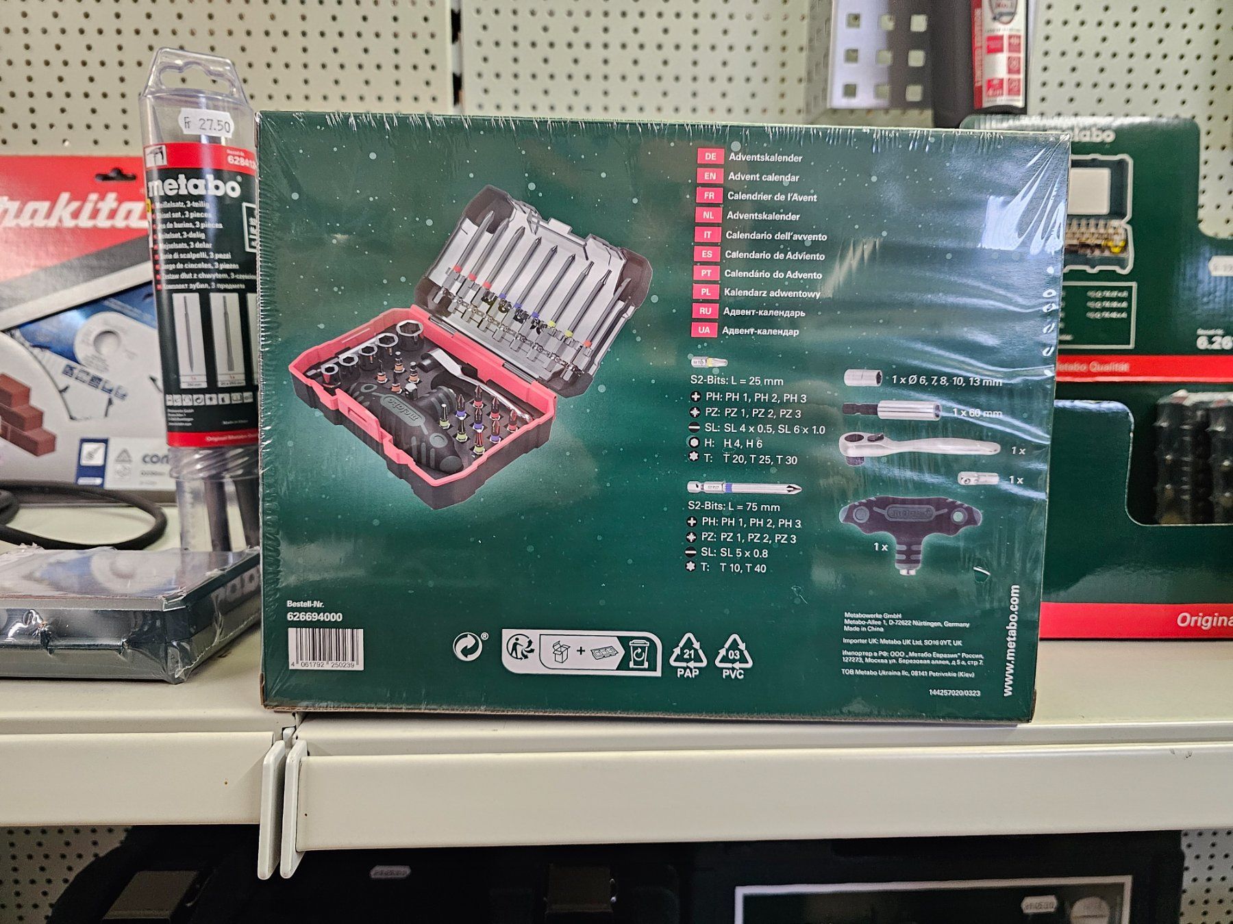 Kalender: Metabo Adventskalender – Neu und originalverpackt aus Jegenstorf von Bracher_Store 8