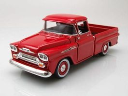 Chevrolet Apache Fleetside Pick Up 1958 rot      1:24