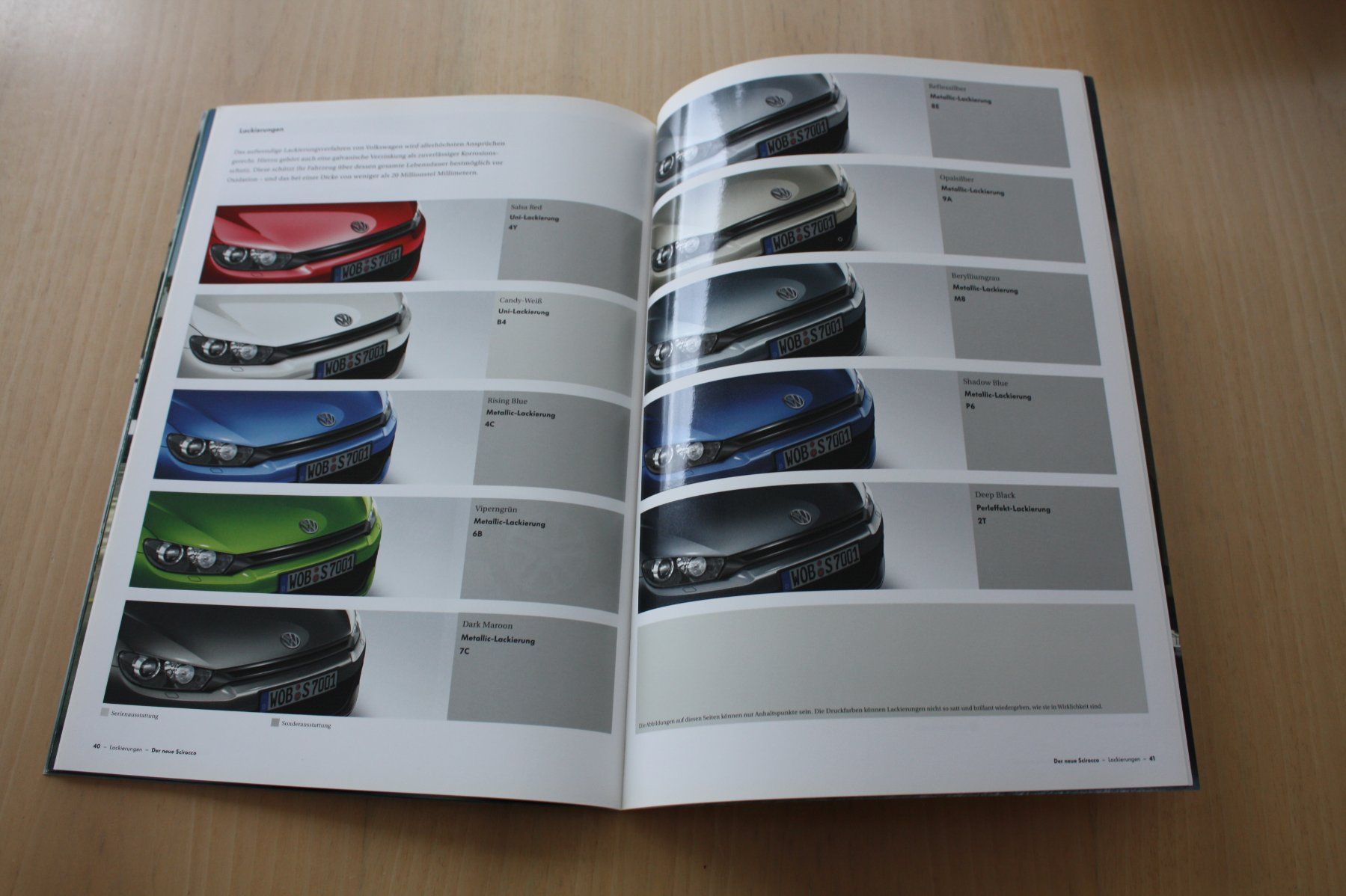 VW Documenti: VW Scirocco Prospekt - 10/2008 – Usato da Wikon venduto da erwin400 8
