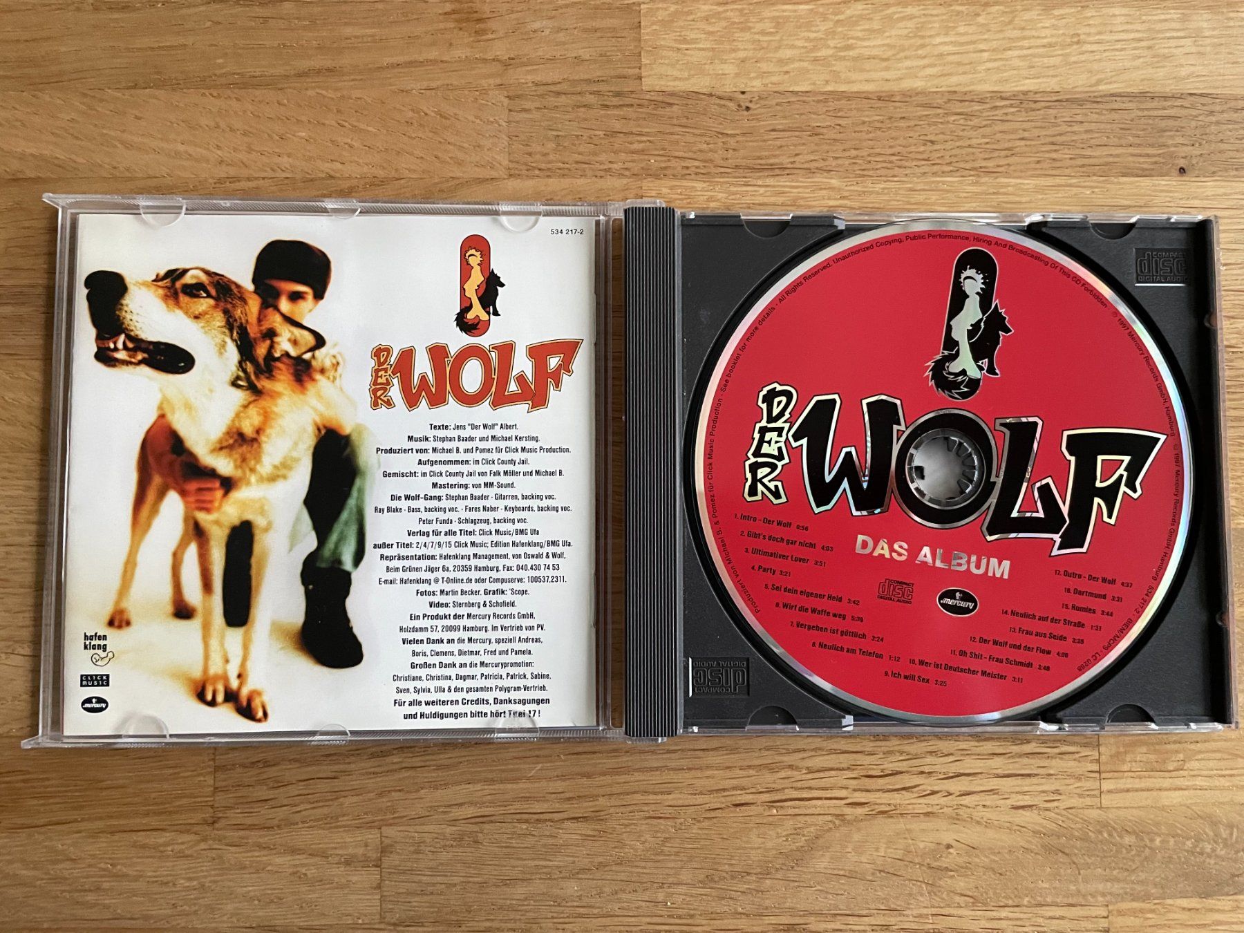 CD: CD - Der Wolf - Das Album - 1997 – Usato da Winterthur venduto da Secondhand-Family 3