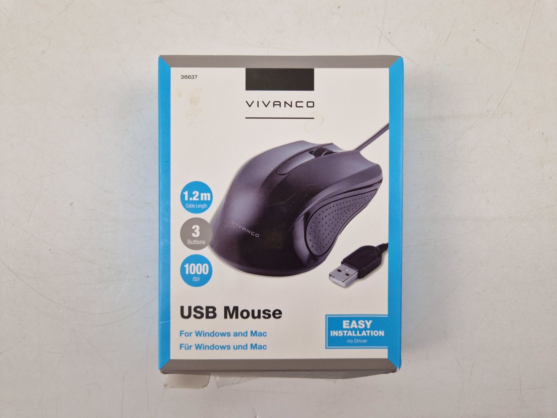 Souris: VIVANCO Kompakte Computermaus (USB) – Neuf (Voir description) à Muhen par Restwert_Muhen 1