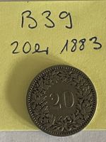 20 Rappen - Schweiz - 1883