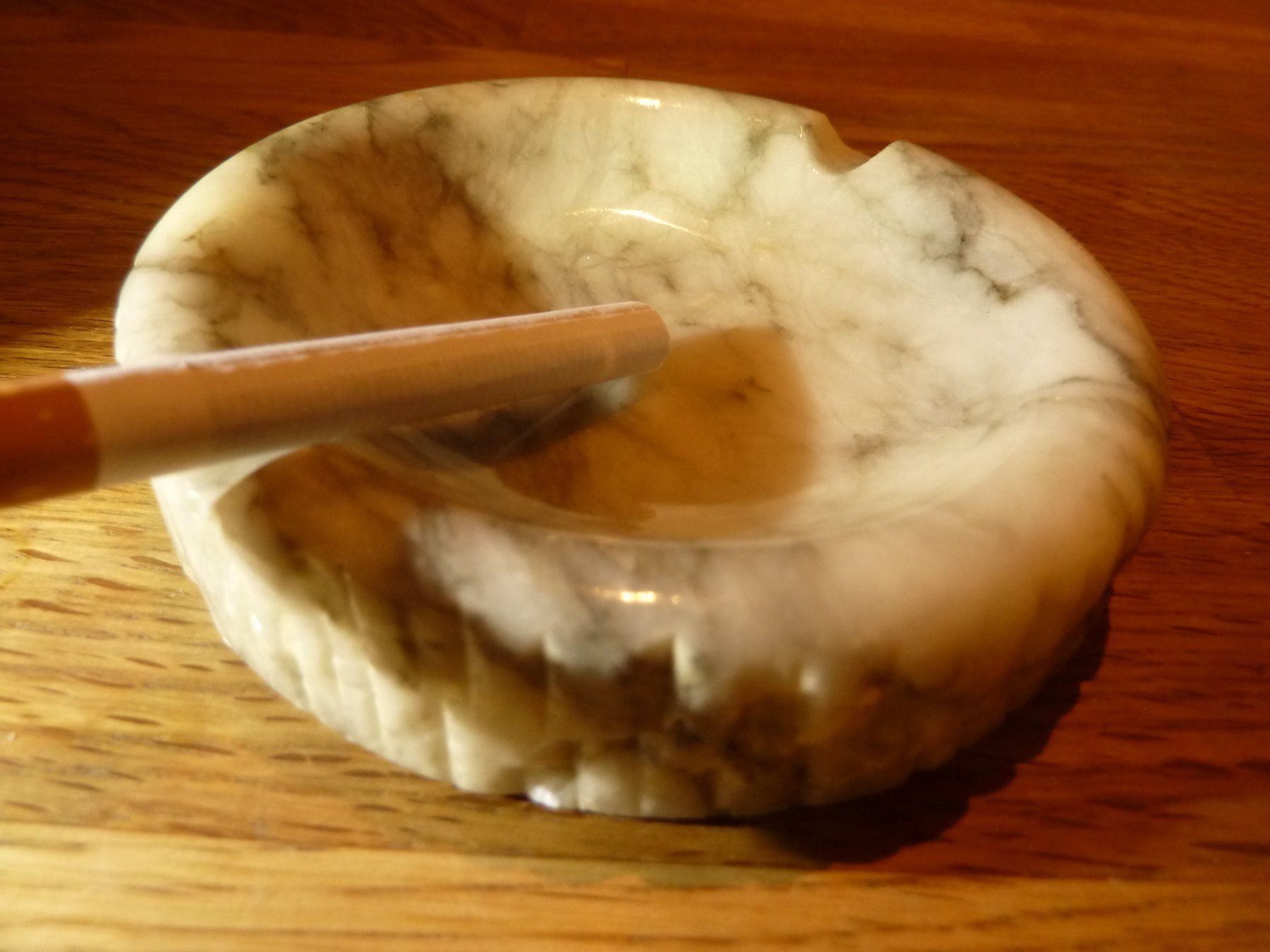 Portacenere: Aschenbecher vintage Echt  Alabaster – Usato da Hochfelden venduto da swissice 2
