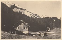 Käppelihütte  BE  -  S. C. Schneehas Zürich    um 1945