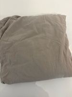 Beiges Fixleintuch, 160x200 cm, IKEA 100% Baumwolle