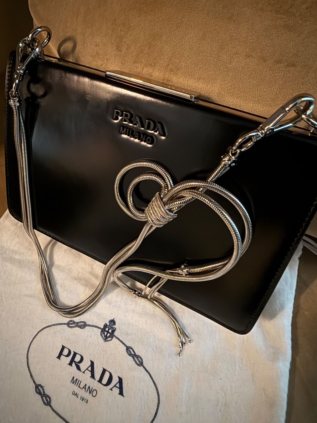Prada Borse da donna: PRADA SPAZZOLATO BAG \ NEW \ with PURCHASE RECEIPT \ Fullset – Nuovo (secondo la descrizione) da Zollikon venduto da ces-chic 5