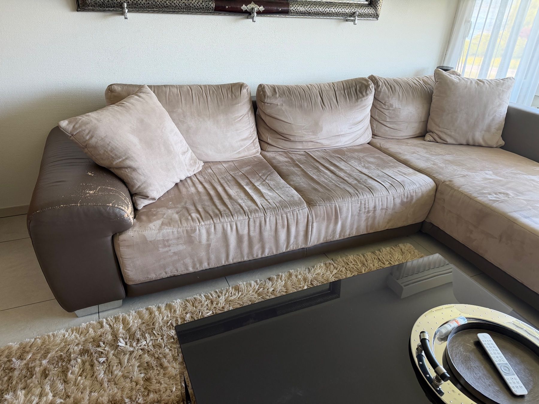 Sofas: Ecksofa Alcantara – D'occasion à Altendorf par TanjaLanz