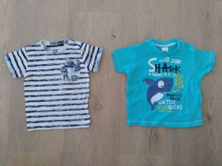 2 T-Shirts für Jungs - Grösse 62