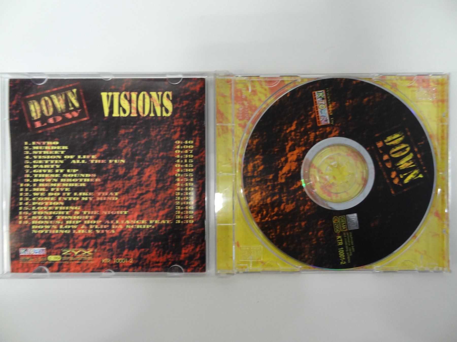 CD: Down Low - Visions - CD – Usato da luzern venduto da musicandart 2
