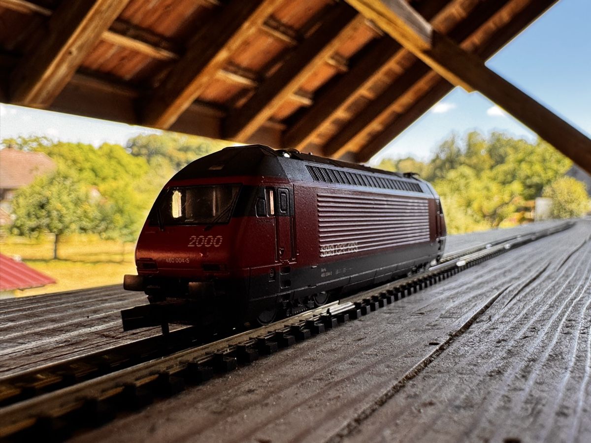 Trix Modellini di ferrovie: Minitrix Re 460, Selectrix – Usato da Kyburg-Buchegg venduto da Mlaett 1