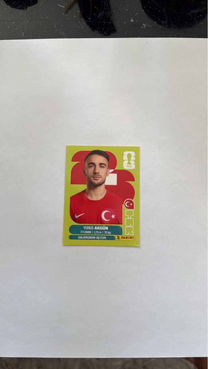 Panini Cartes à collectionner: Yunus Akgon TUR 16 – Neuf (Voir description) à Zürich par Maeckes