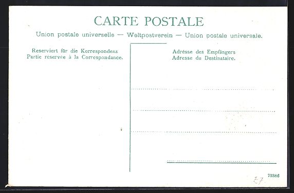 Cartes postales: Caux, Palace Hotel bei Mondschein – D'occasion à Berlin par bartko-reher 1