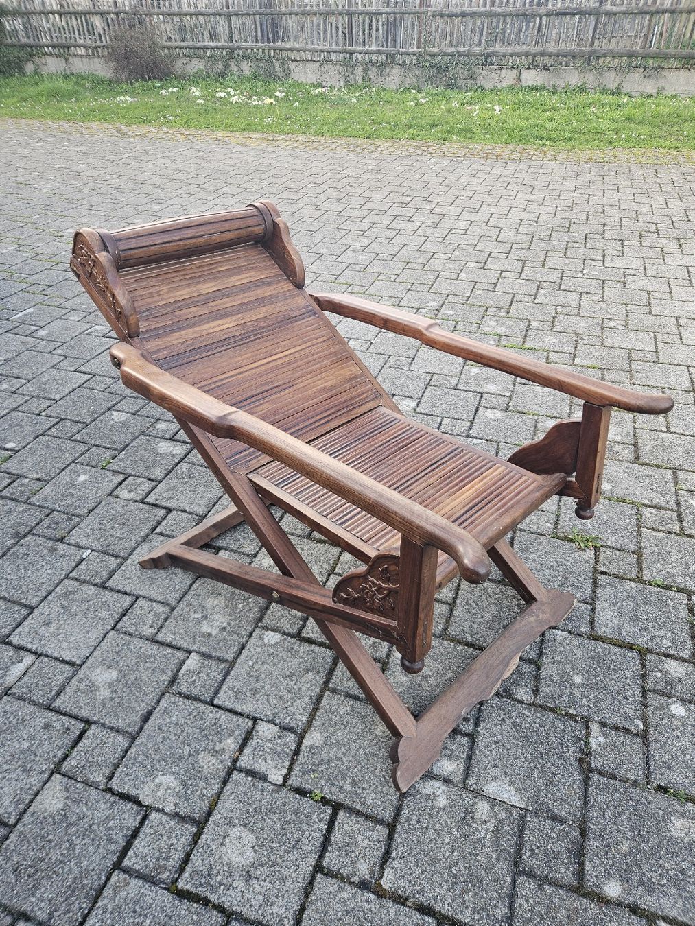 Sedie a sdraio: Vintage Garten Liege Holz – Usato da Rickenbach b. Wil venduto da nic_8ljr