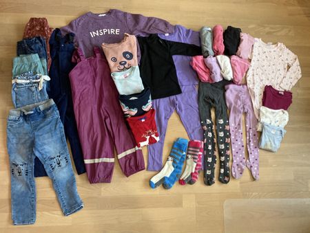 Winter Mädchen Kleiderpaket Grösse 98/104