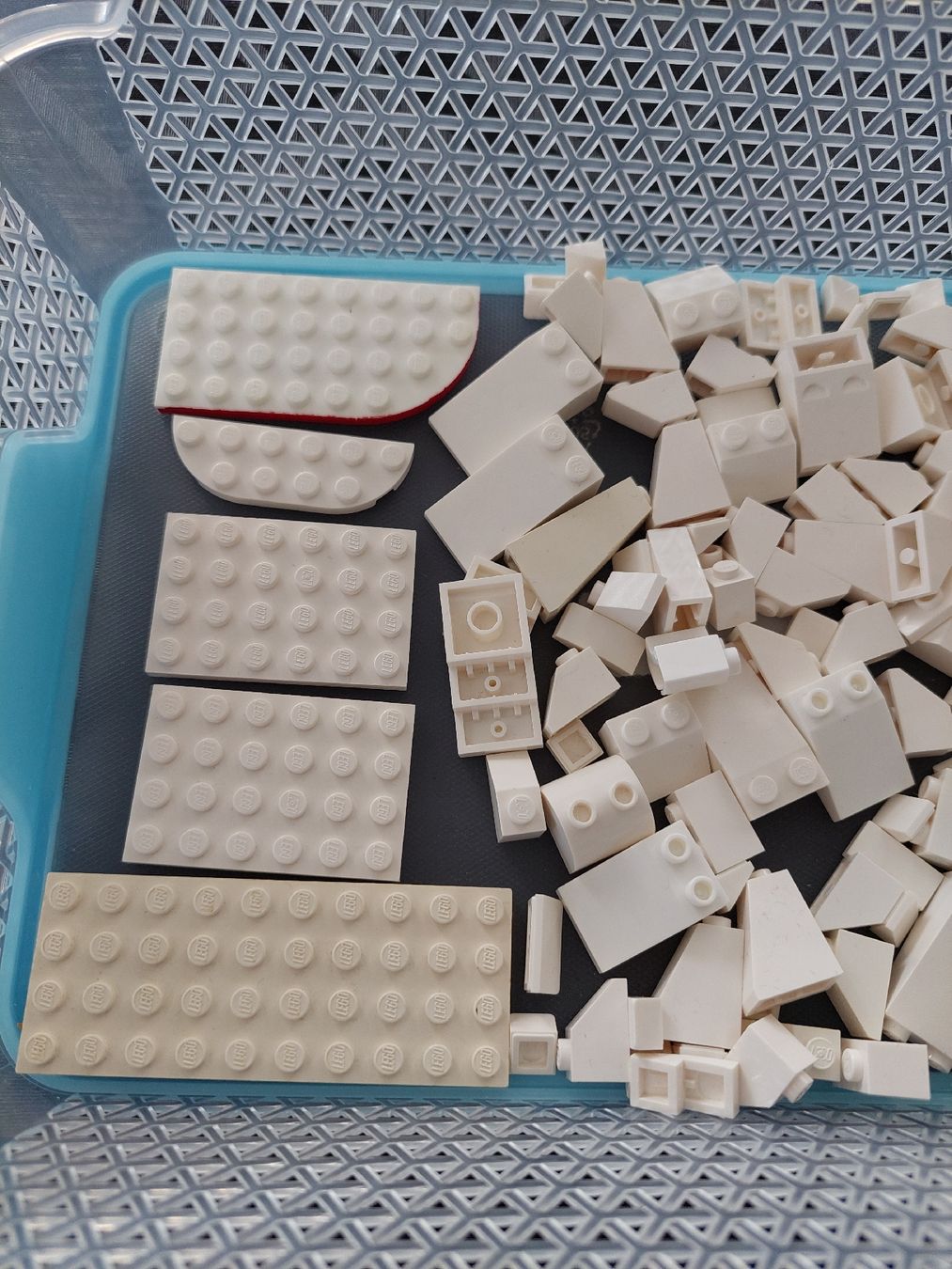 Lego Giocattoli: Weisse Platten , div.weisse Steine – Usato da Zetzwil venduto da sti_x9xf 2
