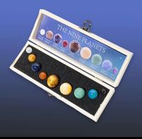 9 planetes en pierres naturel