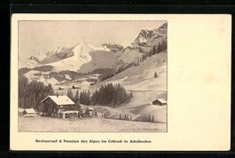 Adelboden, Restaurant, Pension des Alpes
