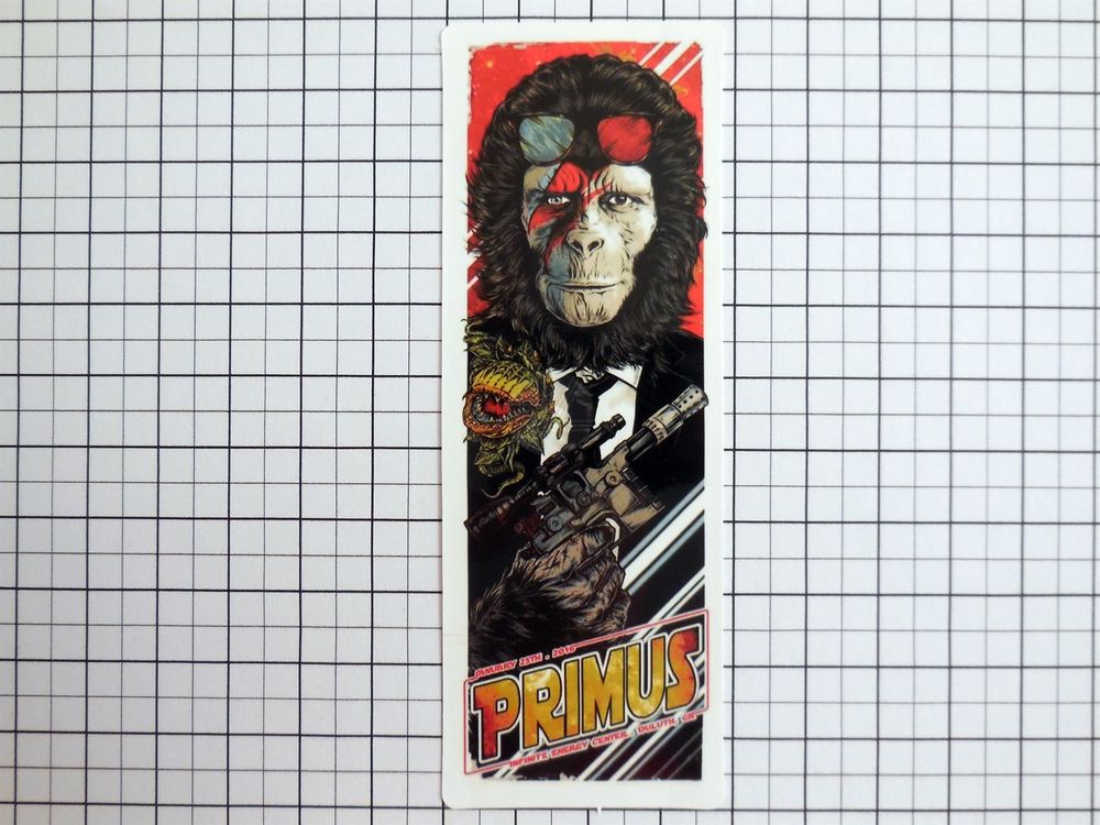 PRIMUS Sticker 11x4cm Planet of the Apes 1