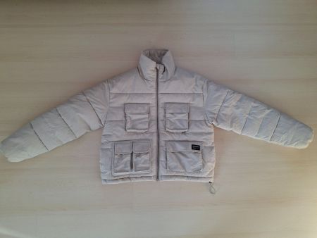 Dr. Denim Puffer Jacket Tyra smog, Grösse S