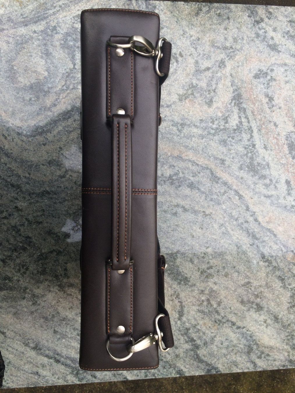 Bugatti Koffer & Taschen: Aktentasche - dunkelbraunes Top-Leder – Neu und originalverpackt aus Basel von Lancer4 4