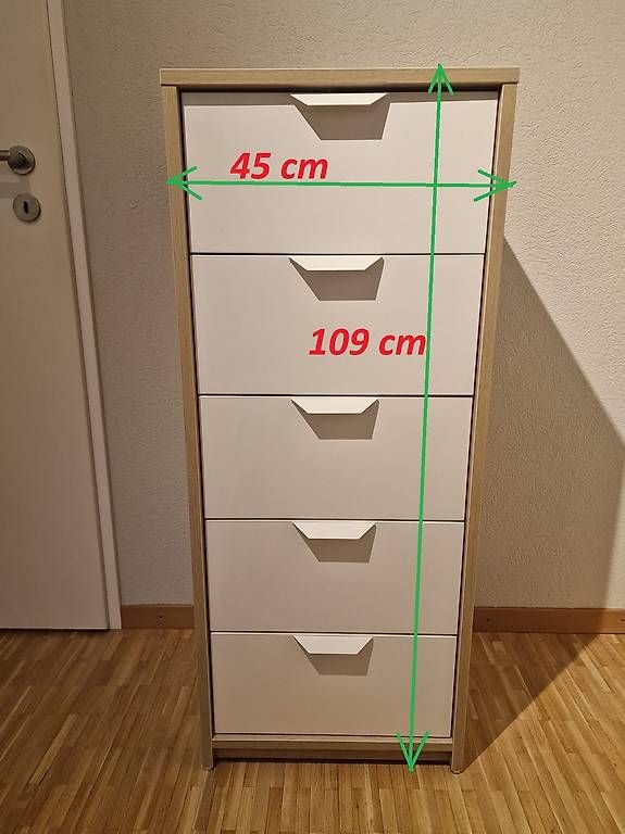 Commodes: IKEA meuble 5 tiroirs – D'occasion à Satigny par Victor.E