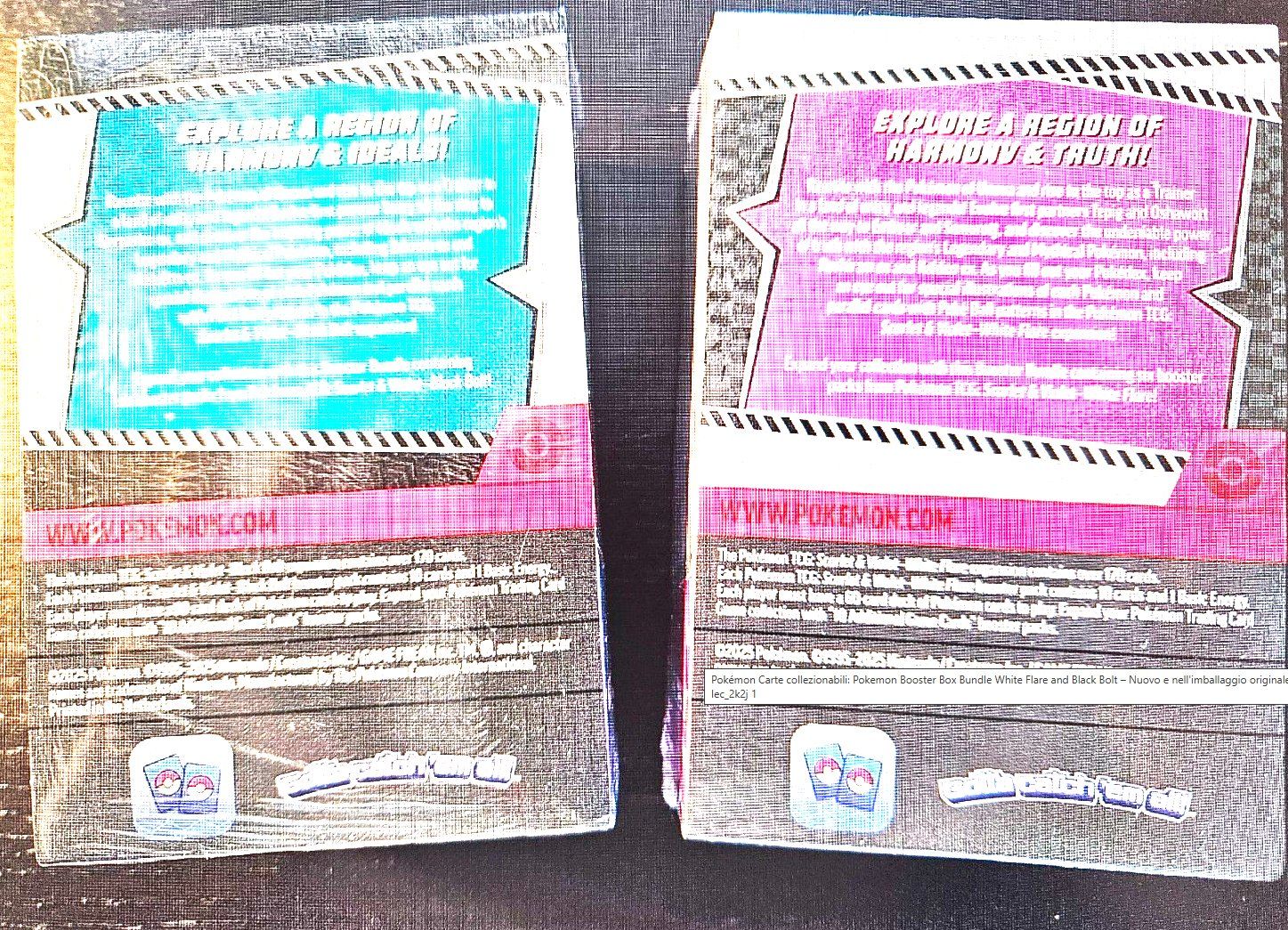 Pokémon Carte collezionabili: Pokemon Booster Box Bundle White Flare and Black Bolt – Nuovo e nell'imballaggio originale da Genève venduto da lec_2k2j 1