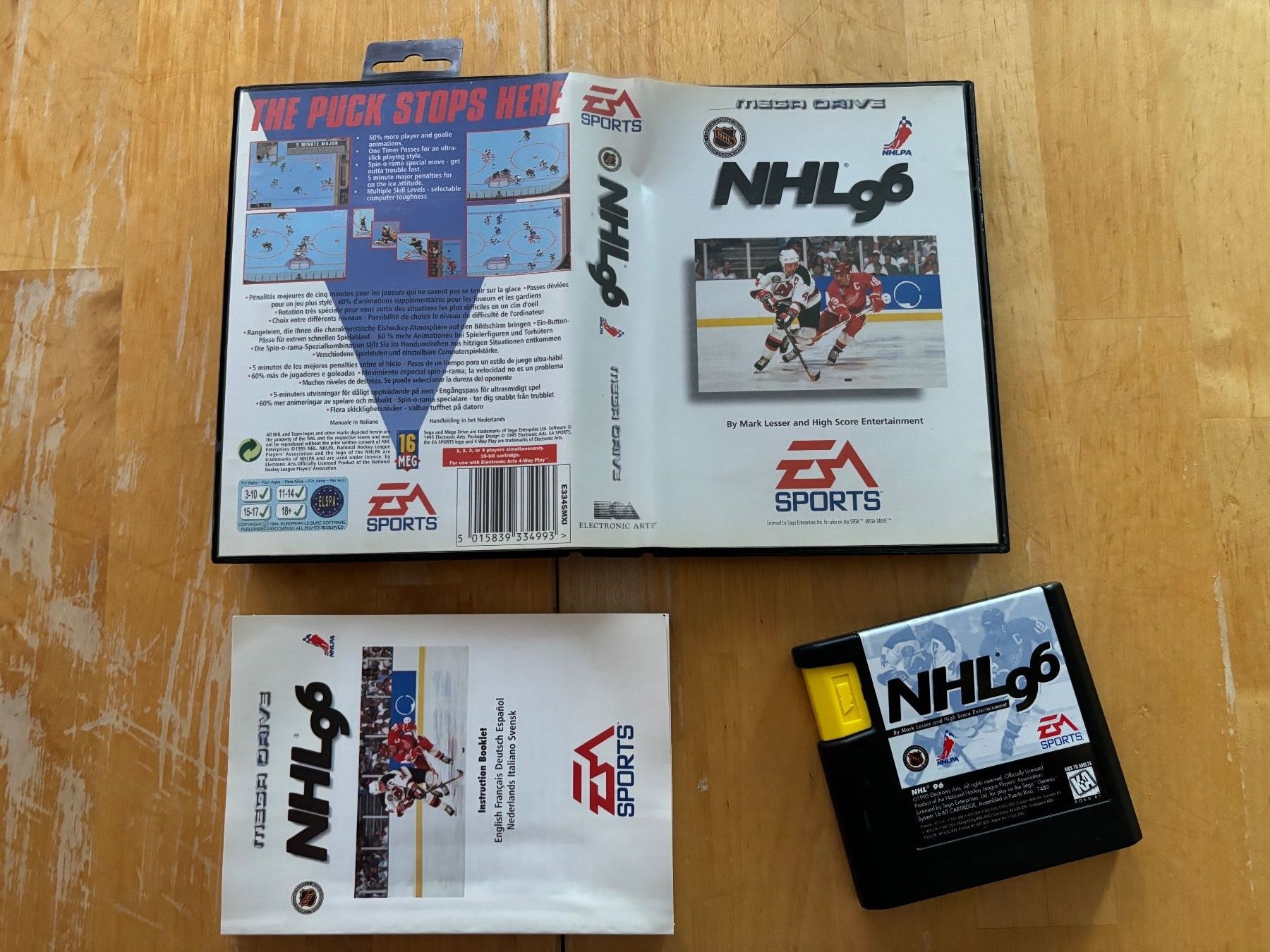 Giochi: NHL 96 (CIB) – Usato da Frenkendorf venduto da gelbeZinnie
