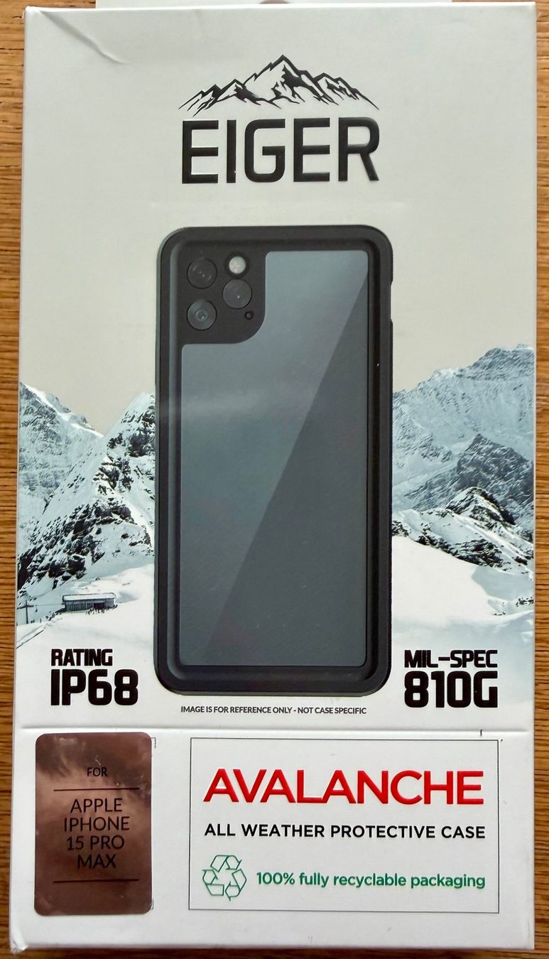 Eiger Cover & Protezioni schermo: Eiger All Weather Protective Case for Apple iPhone 15 Pro Ma – Nuovo e nell'imballaggio originale da Röschenz venduto da Sharjah