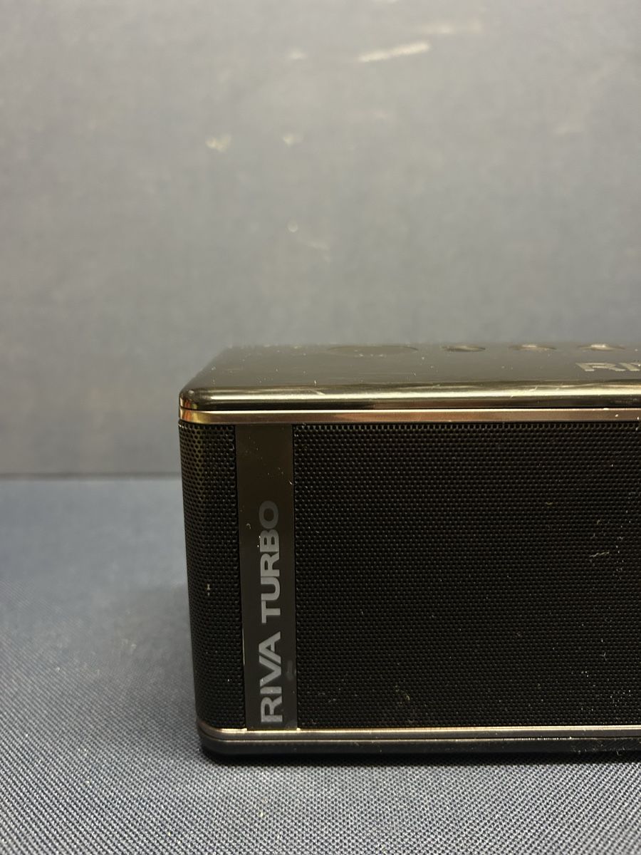 Lautsprecher: RIVA TURBO Bluetoothspeaker Schwarz Gebraucht – Gebraucht aus Ibach von heifla 1