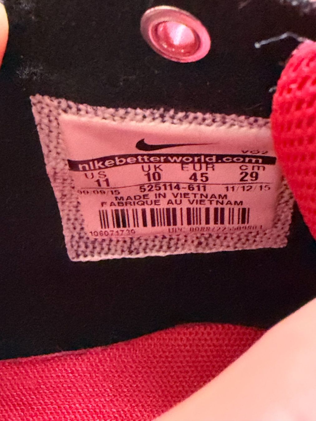 Nike Chaussures hommes: Baskets Nike SB rouges – taille 45 – D'occasion à Genève par dkr_j29m 4