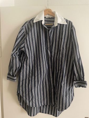 Sandro Bluse Oversize Baumwolle