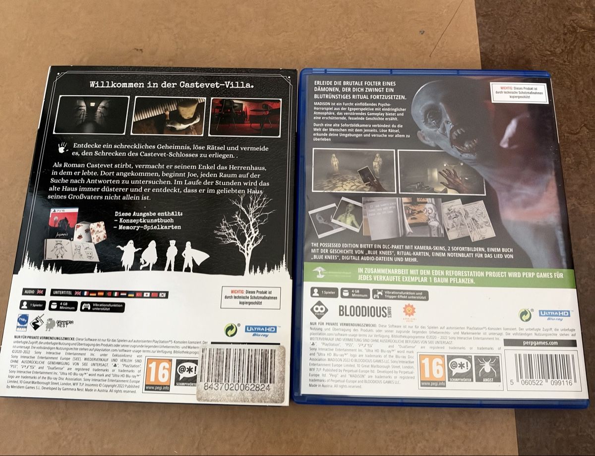 Sony Spiele: Ps5 Spiele Horror – Neu (gemäss Beschreibung) aus Brüttisellen von Sese_99 1