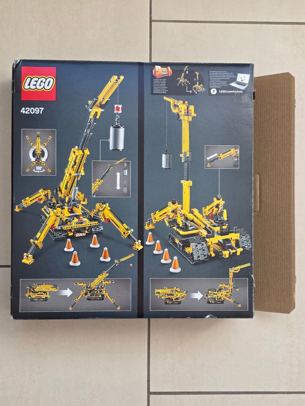 Technics Kit di costruzioni: LEGO Technic 42097 - Spinnen-Kran – Usato da Kaiseraugst venduto da Haubitz60 5